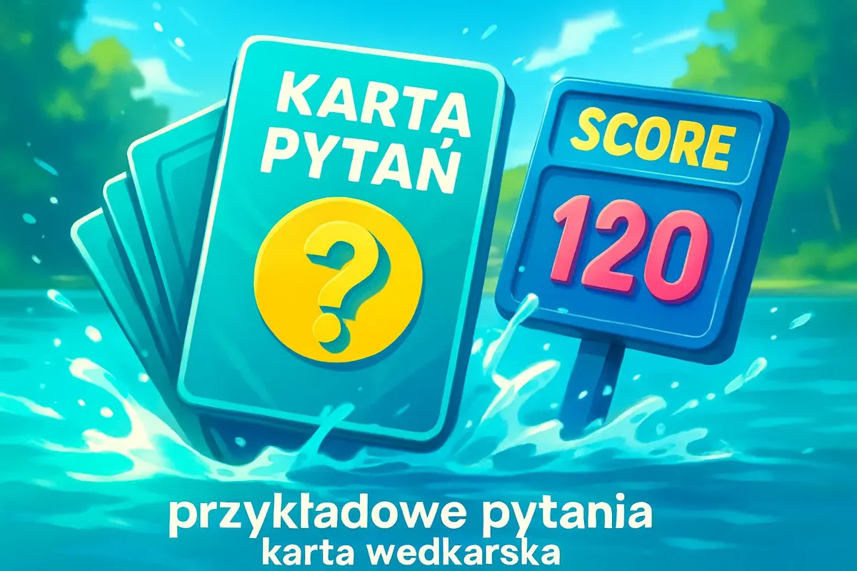 przykładowe pytania karta wędkarska