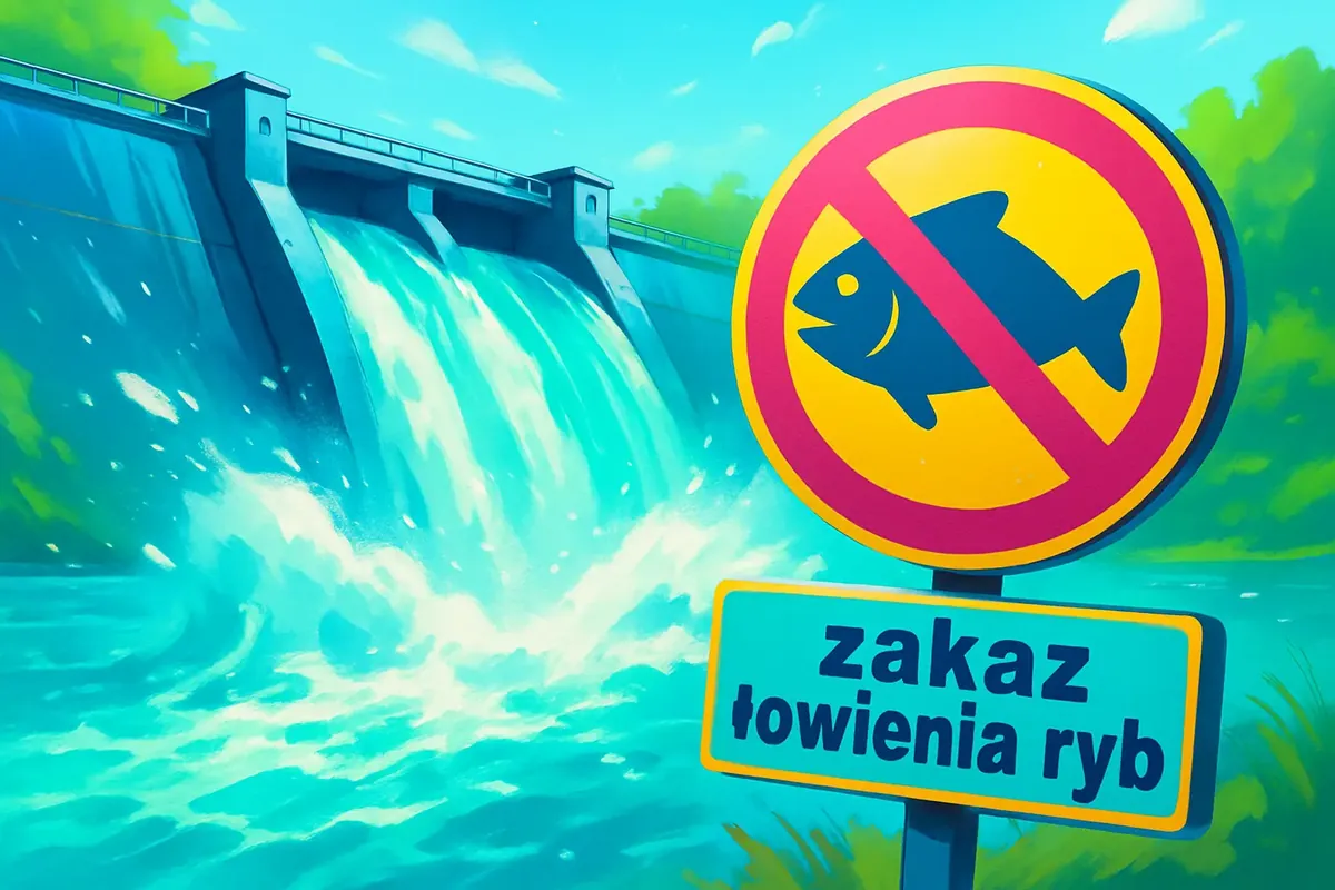 zakaz łowienia ryb