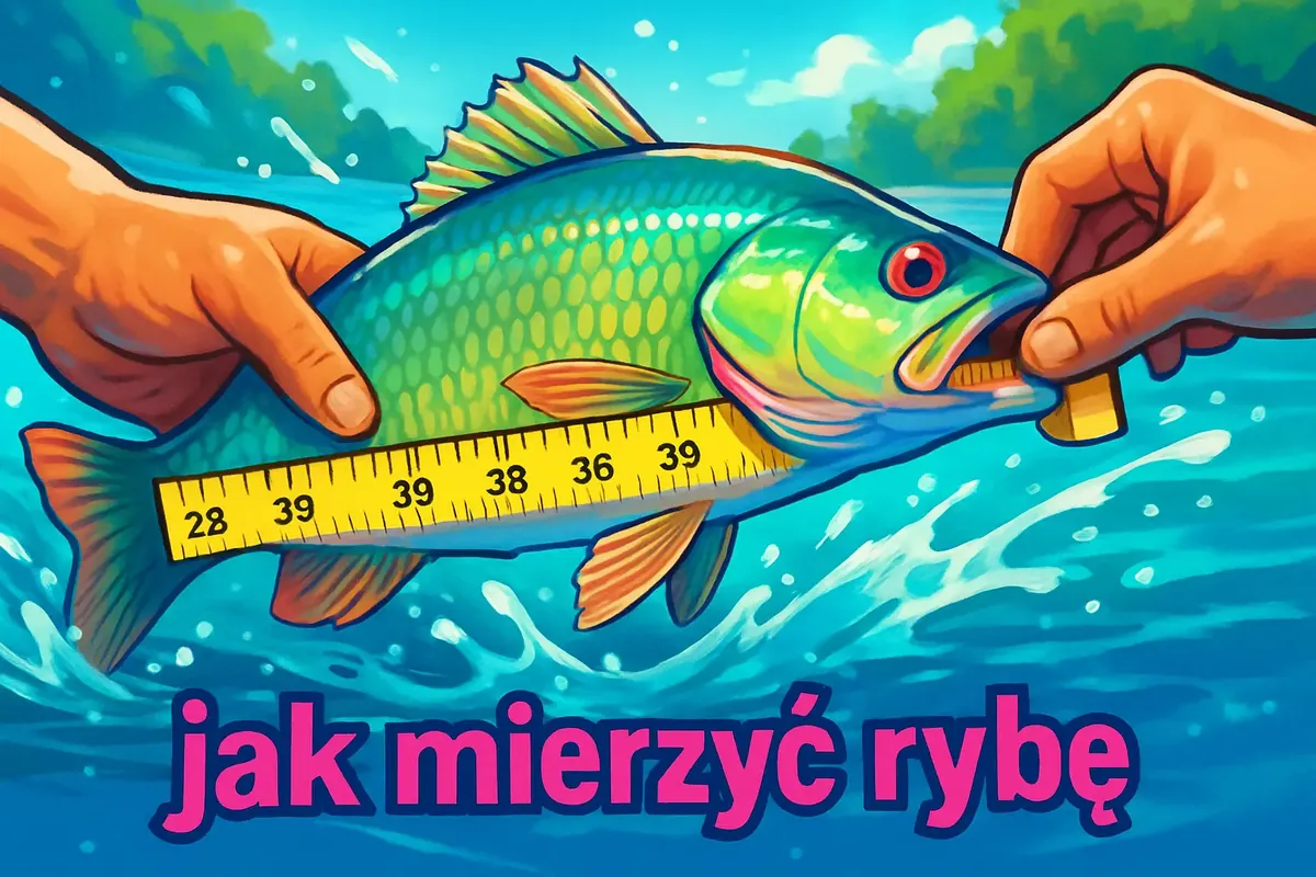 jak mierzyć rybę