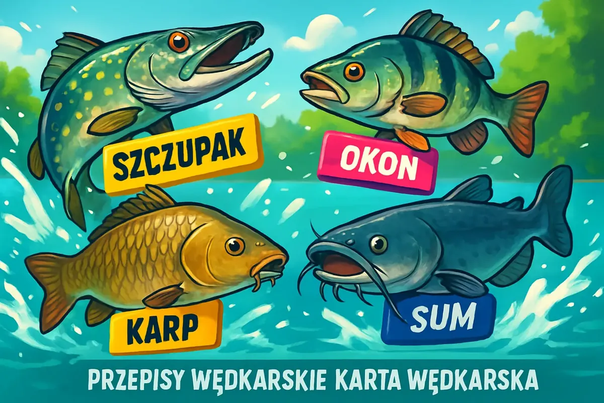 przepisy wędkarskie karta wędkarska