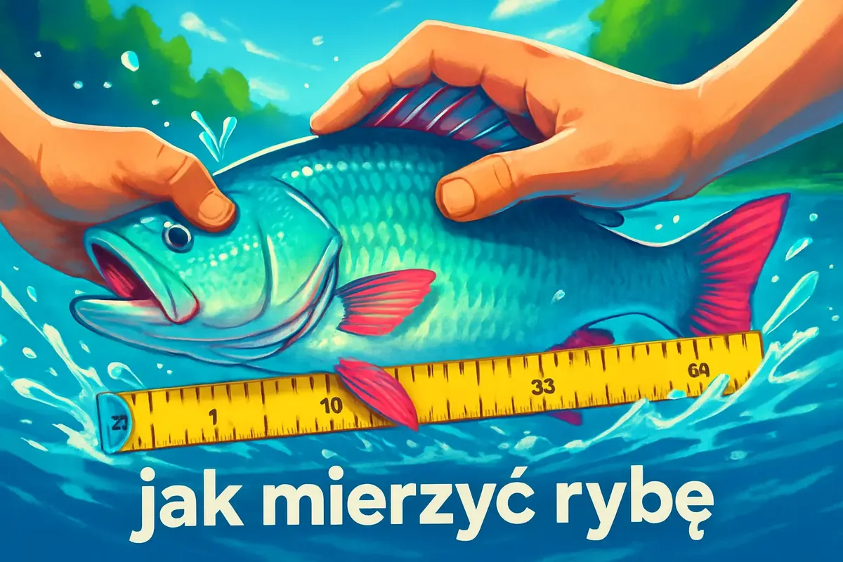 jak mierzyć rybę