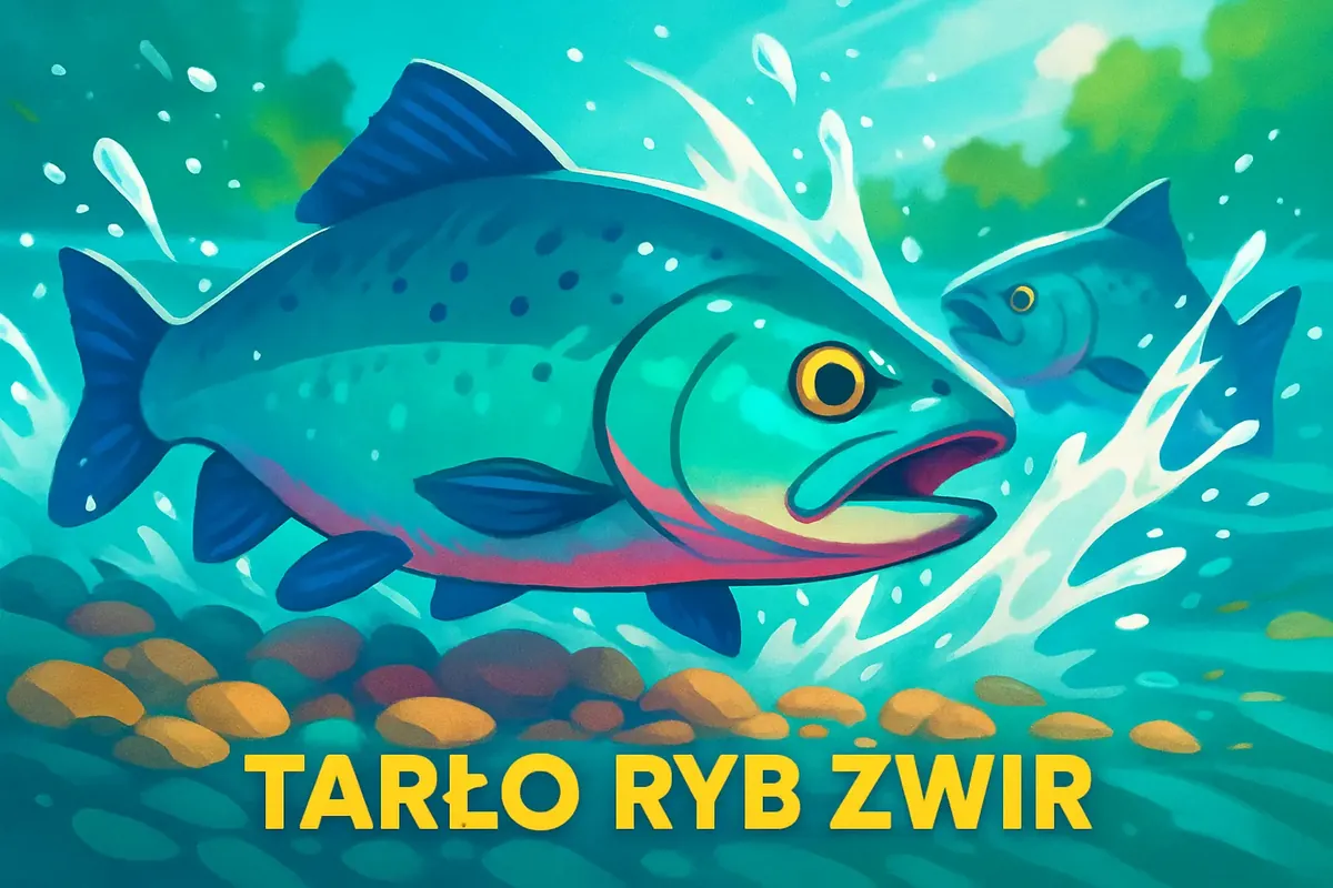 tarło ryb żwir