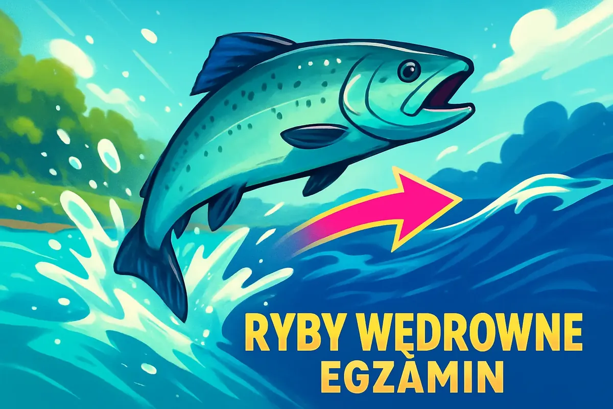 ryby wędrowne egzamin